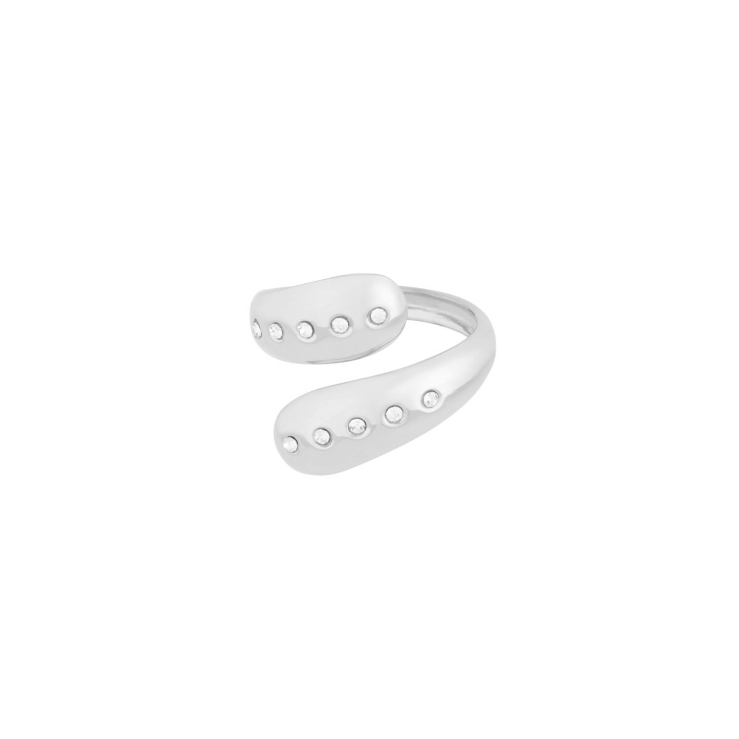 Sparkle ring zilver
