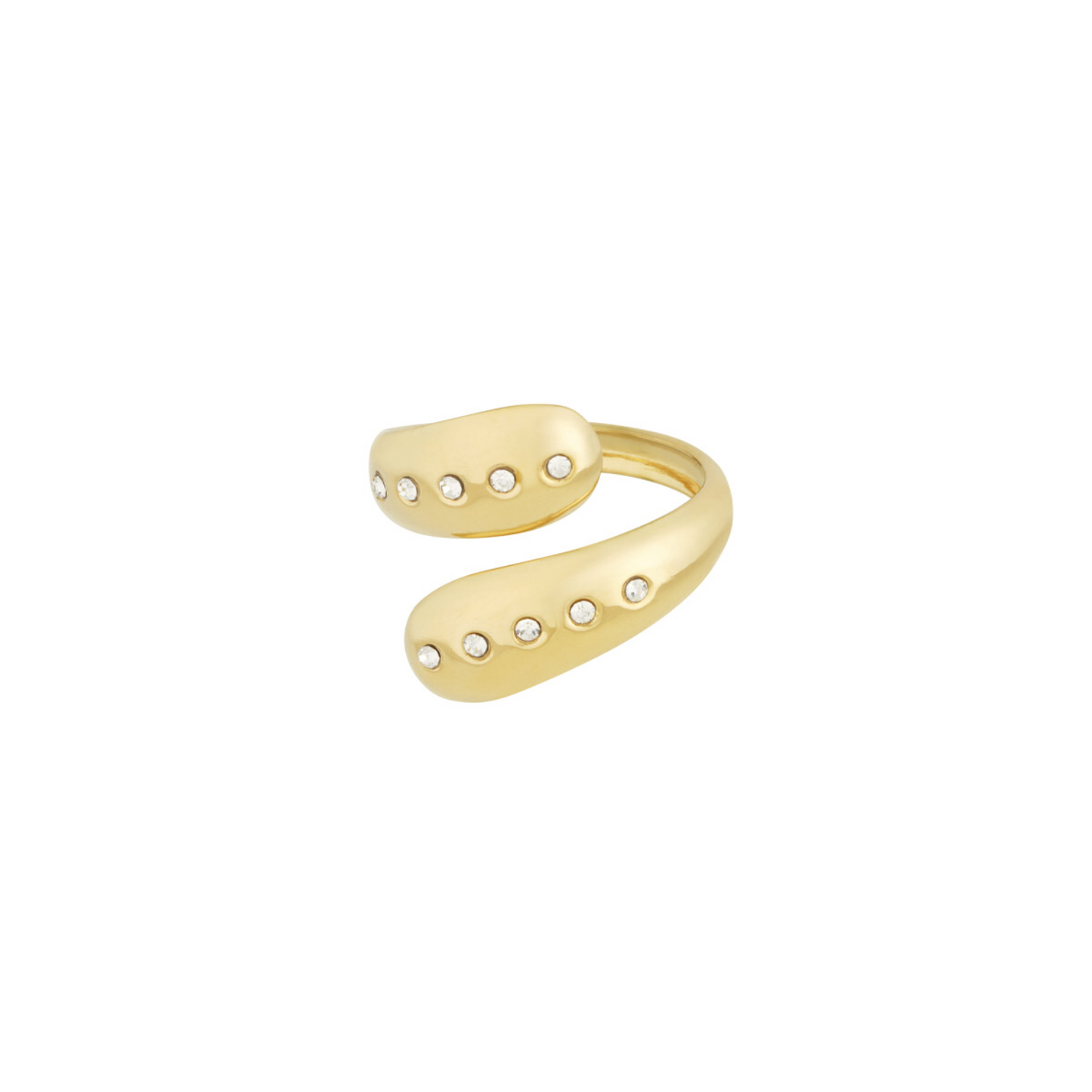Sparkle ring goud