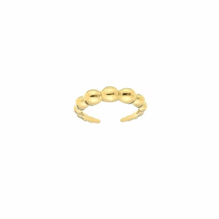 Big coins ring goud