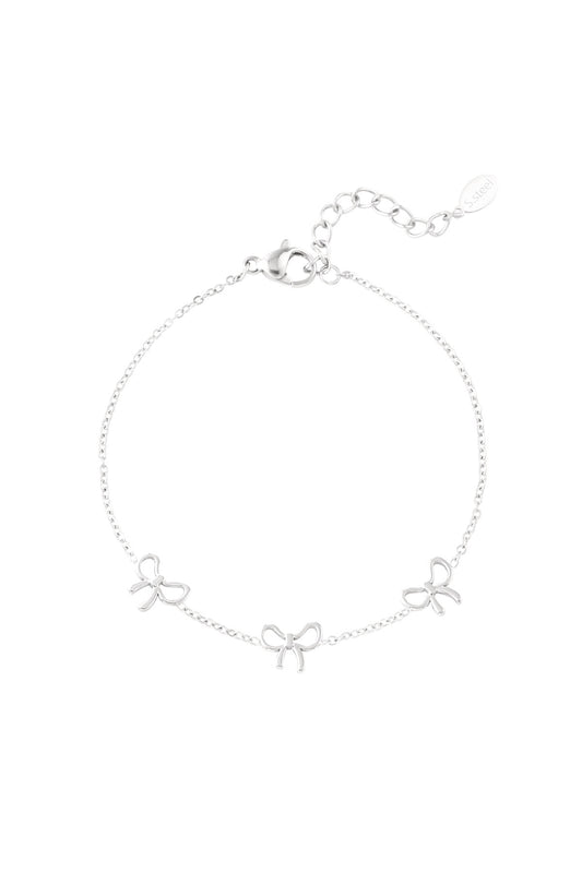 Charming bracelet zilver