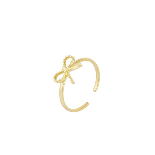 Strik ring goud