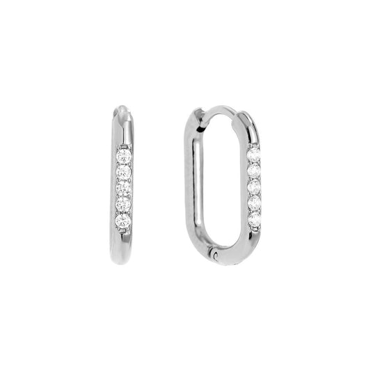 Ivy oorbellen zilver