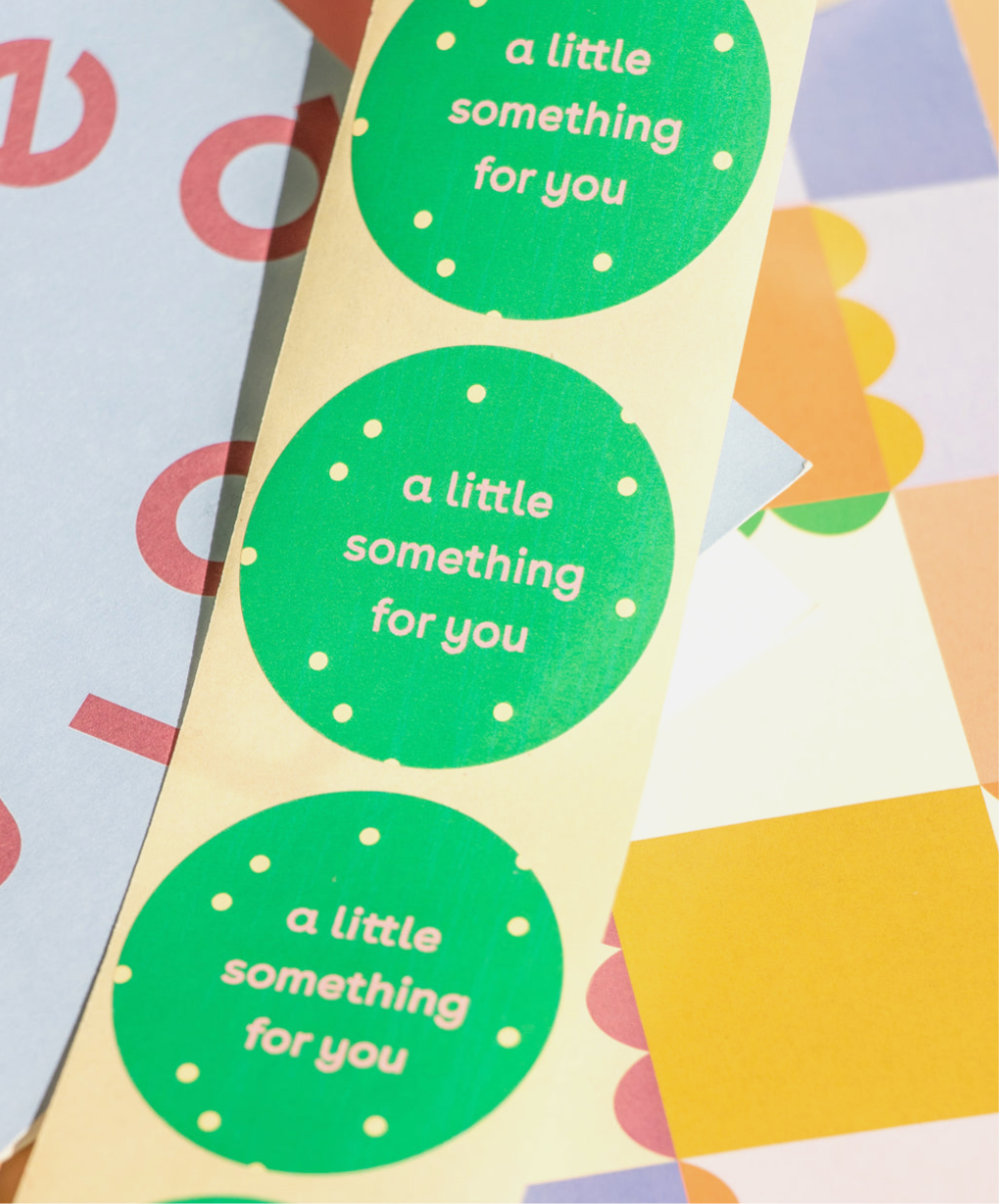 Sticker a little something for you