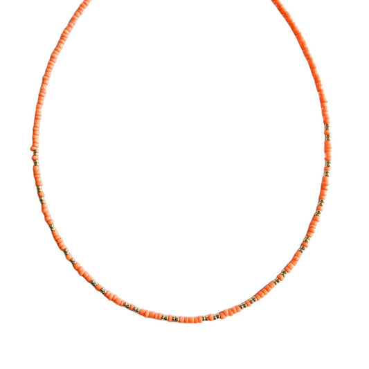 Orange necklace