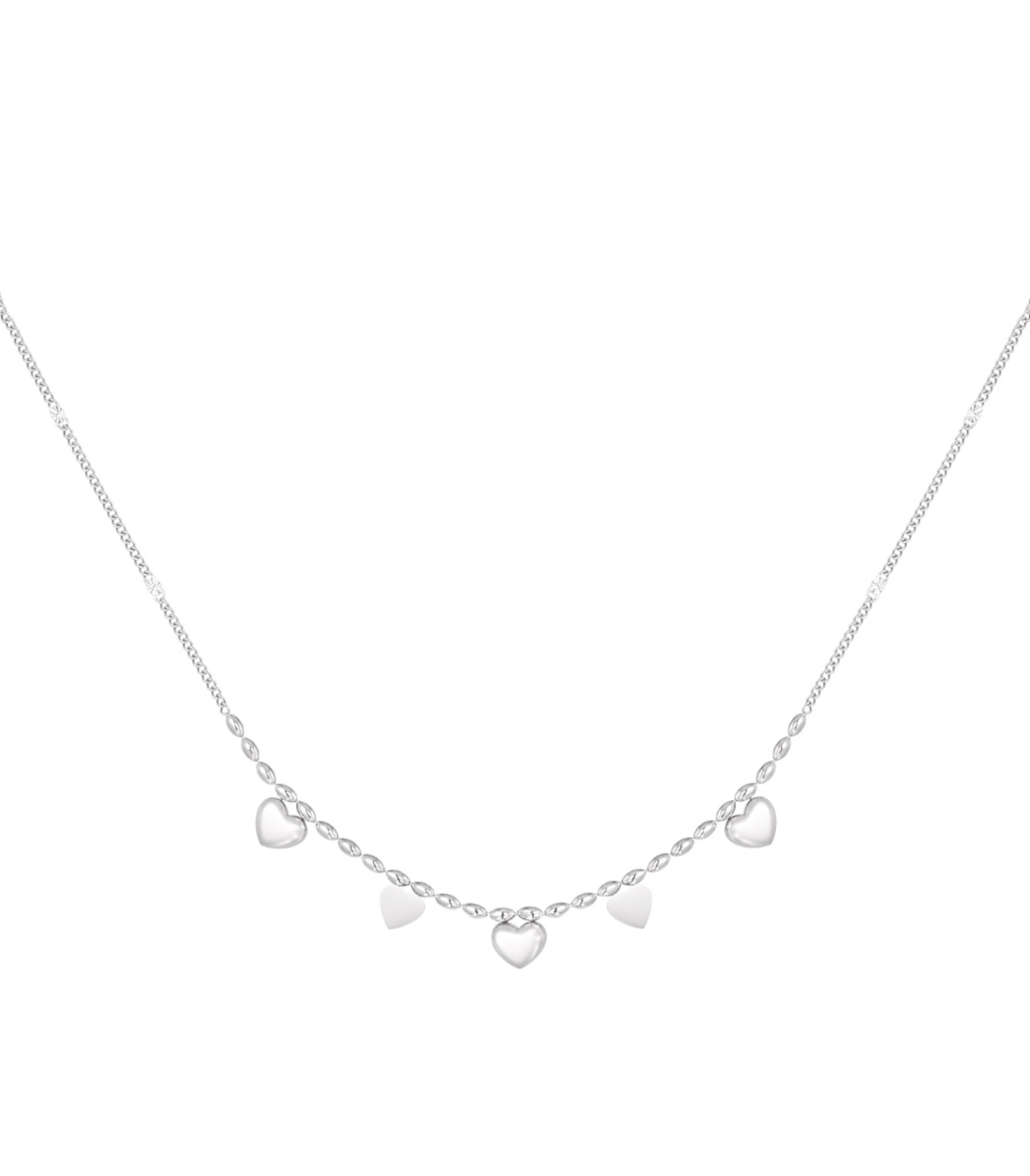 Soof ketting zilver