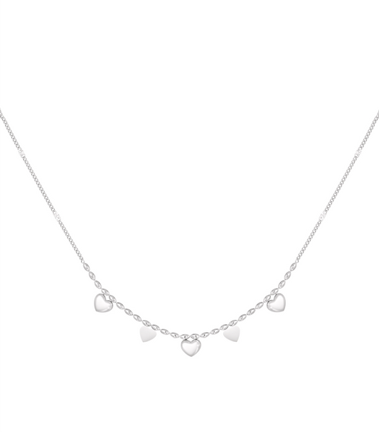 Soof ketting zilver