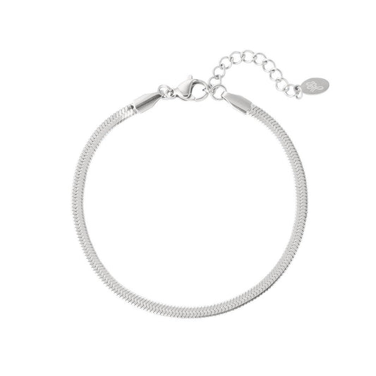 Basic bracelet zilver