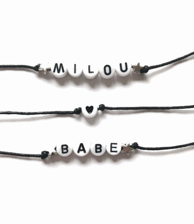 Name bracelet