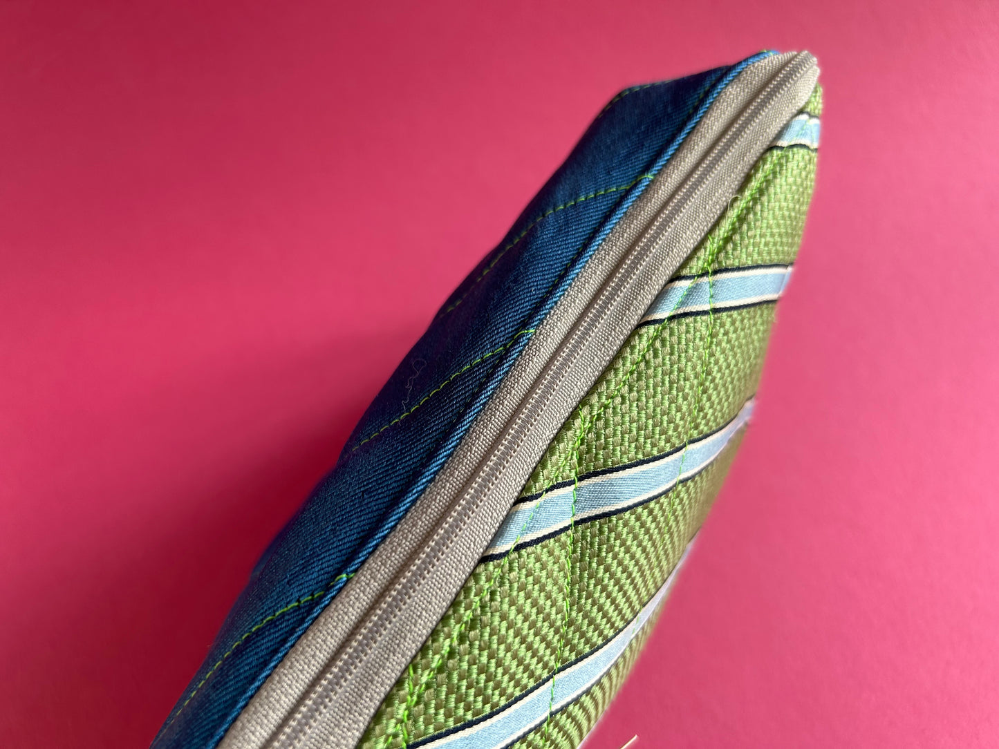 Etui groen/blauw