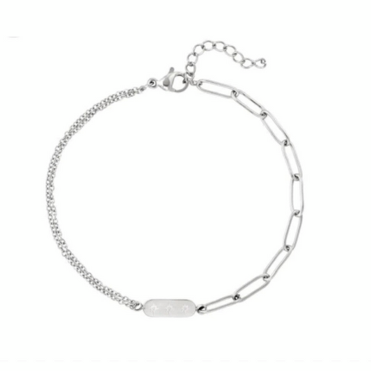 Sun bracelet zilver