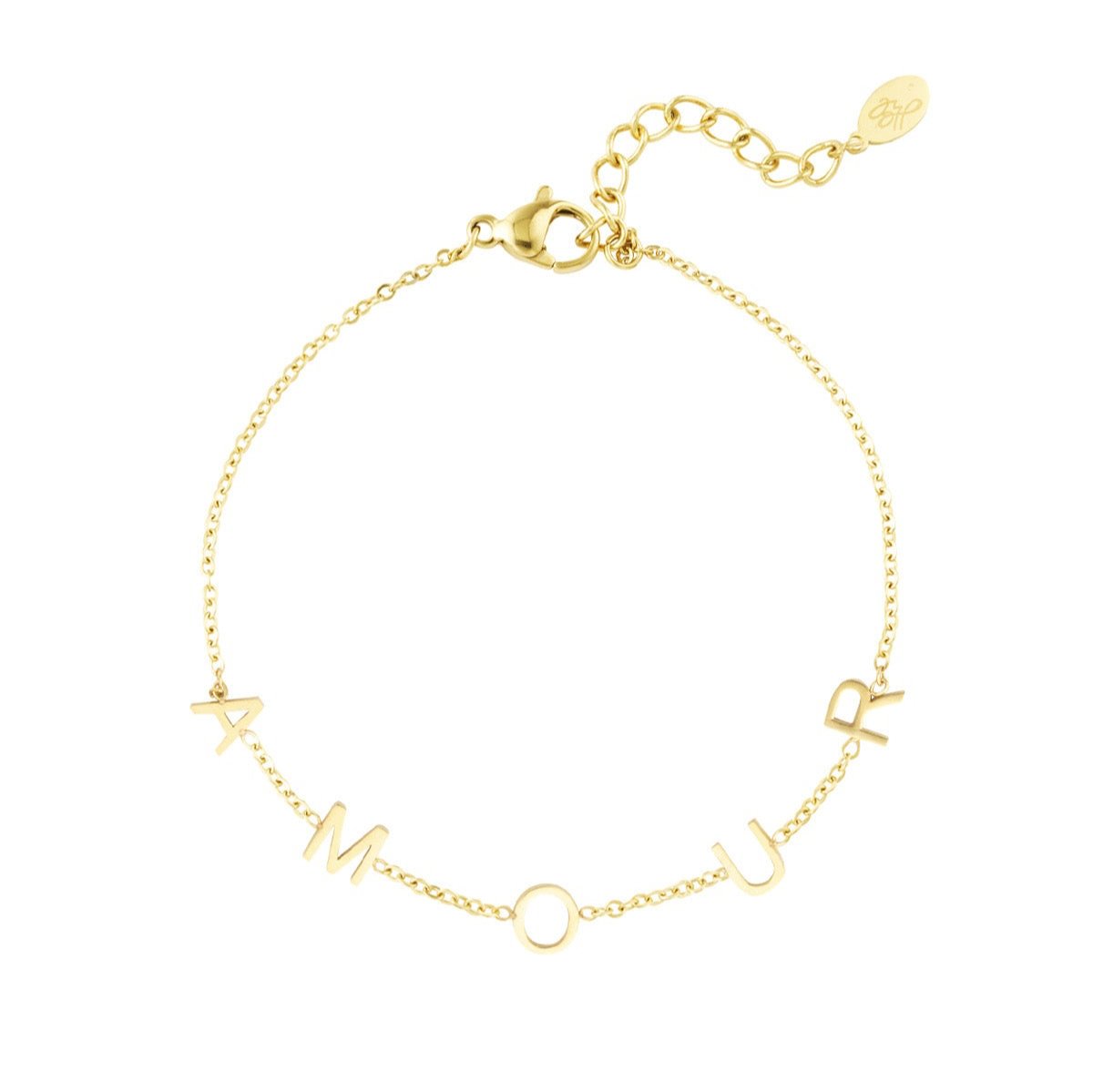 Amour bracelet goud